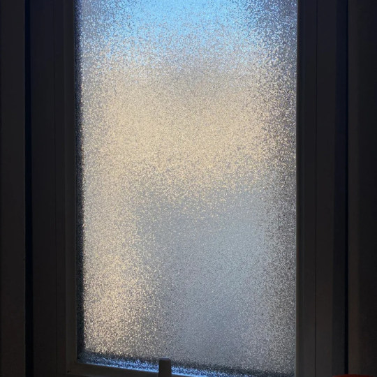 15 years old brand-high quality-frosted glass stickers