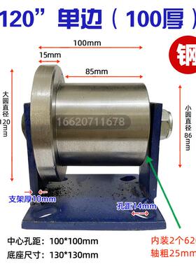 铁路施工轨道轮/单侧绝缘尼龙轮/单侧钢轮/铸铁轮/t型轮/槽轮滑轮