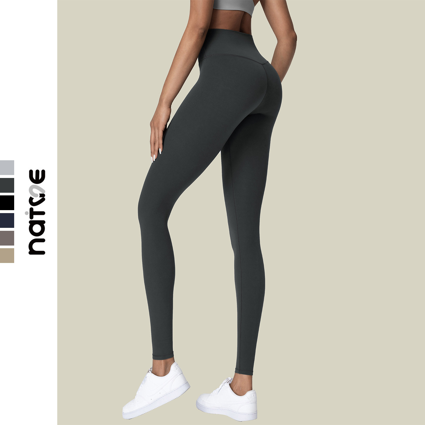 裸感贴肤尼龙66紧身收腹高腰弹力健身裤双6速干紧身弹力瑜伽长裤,淘宝优惠券,粉丝福利购,淘宝优惠卷