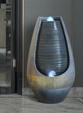 居如家流水摆件家庭装饰品