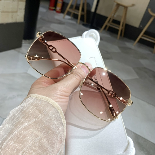 Брендовые солнцезащитные очки подходит для мужчин и женщин, по фигуре, коллекция 2021, в корейском стиле