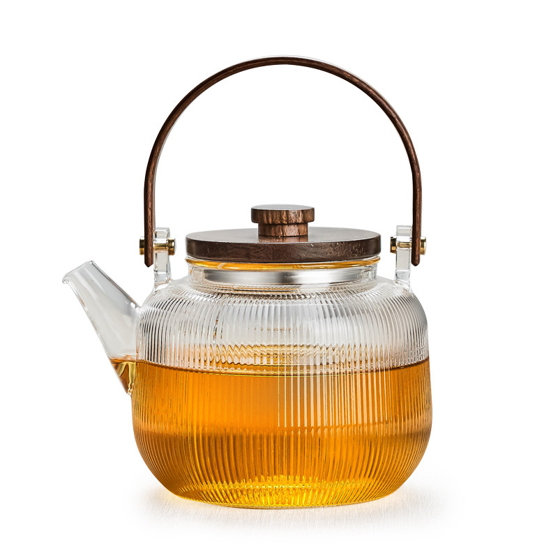 煮茶壶玻璃烧水壶家用耐热蒸提梁壶 furoot茶壶
