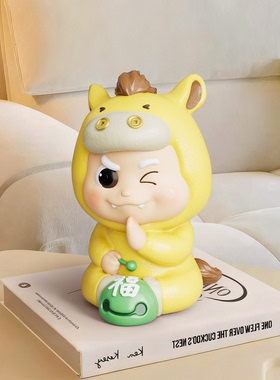 创意马小财摆件马年乔迁礼品