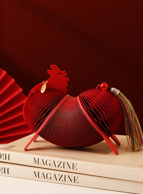 2026新款装饰品福禄摆件折纸花瓶