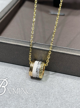 bvminc 柳智敏同款，白陶瓷项链 黑陶瓷项链