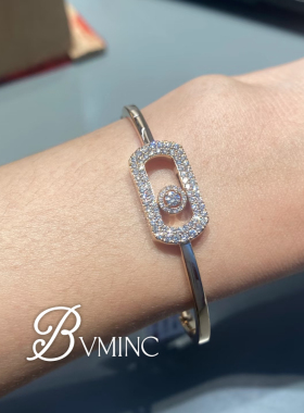 bvminc MSK 闪钻方形手镯