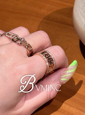 bvminc 日杂同款猪鼻子戒指 养马人的快乐