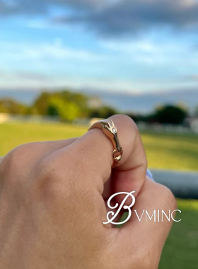 bvminc 马上赚 马上钻戒指 S925银 养马人的快乐