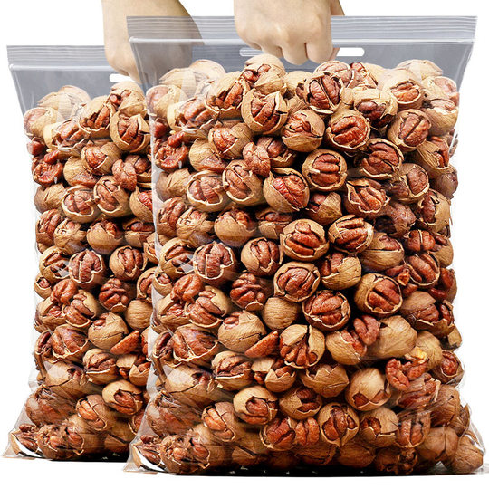 比比妙2025新货临安山核桃手剥小核桃小胡桃水煮核桃年货坚果零食