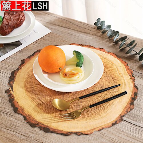 树桩PP材质餐桌隔热垫子家用北欧防水防油隔垫西餐垫防烫桌垫户外 - 图0
