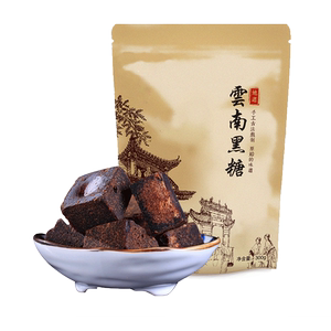 云南古法黑糖块月子红糖姜茶大姨妈