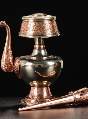 藏村尼泊尔手工铜摆件