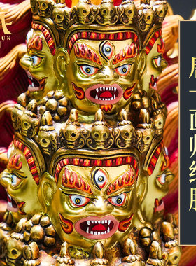 藏村铜全鎏金细致雕花工艺