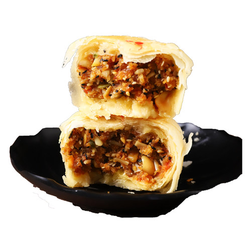 丰镇五仁包馅月饼150g*10枚内蒙古特产丰镇胡麻油传统手工糕点心 - 图3