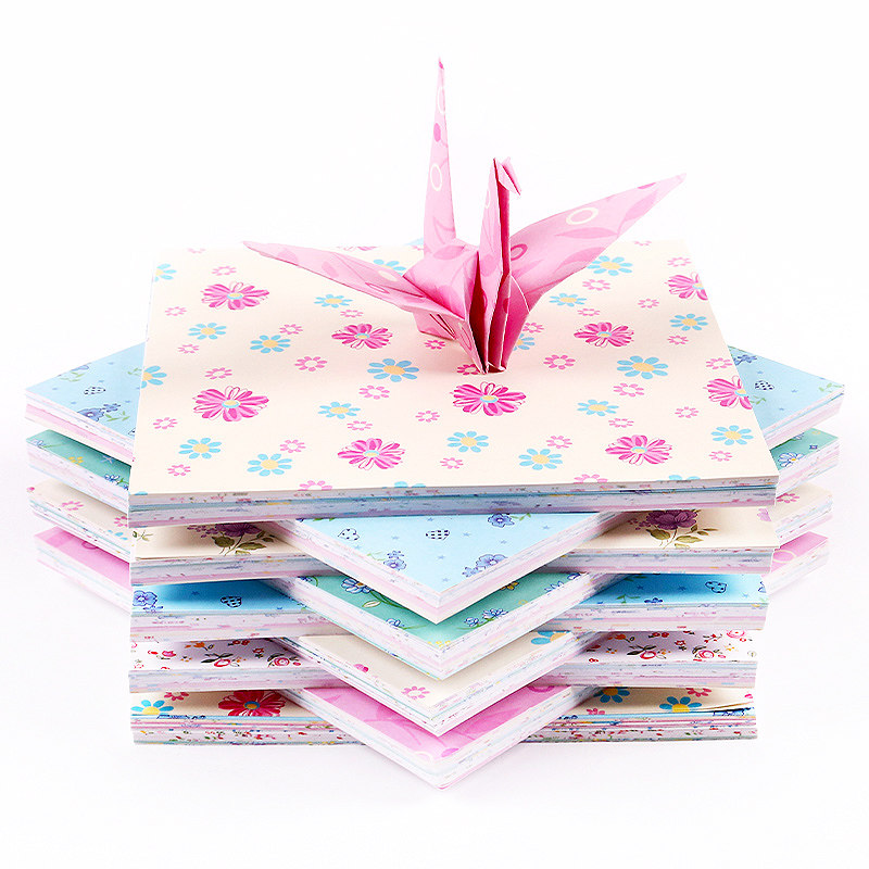 大角色折纸小花王手工折纸千纸鹤专用纸单面单色碎花款小清新儿童手工彩纸女孩多种颜色正方形手工纸图案印花,淘宝优惠券,粉丝福利购,淘宝优惠卷