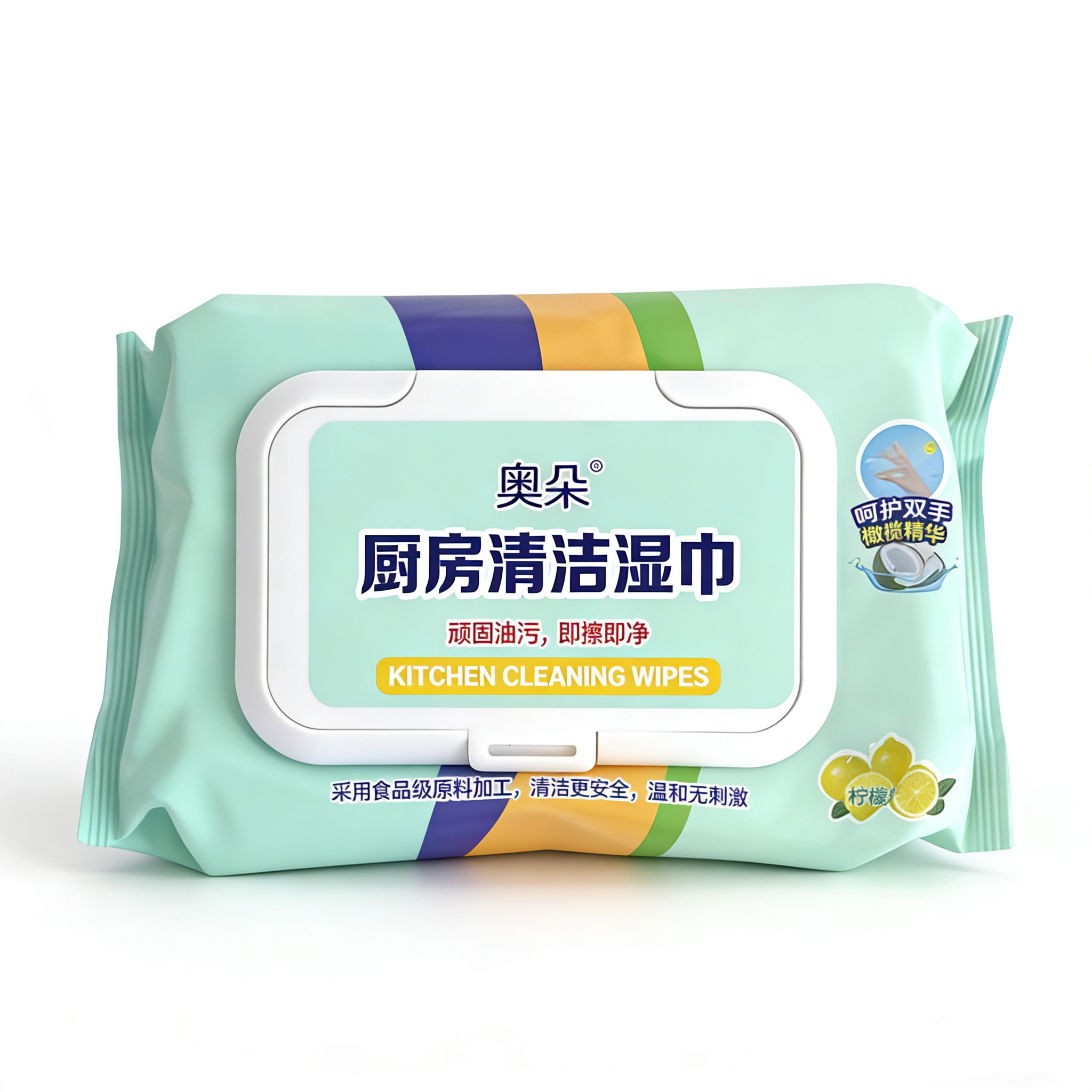 厨房湿巾强力去油污湿巾家用油烟机厨房奥朵厨房专用抽取清洁湿巾,淘宝优惠券,粉丝福利购,淘宝优惠卷