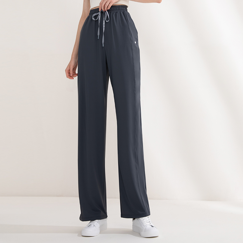 新款茉寻冰丝防晒女夏凉感阔腿裤 茉寻休闲裤