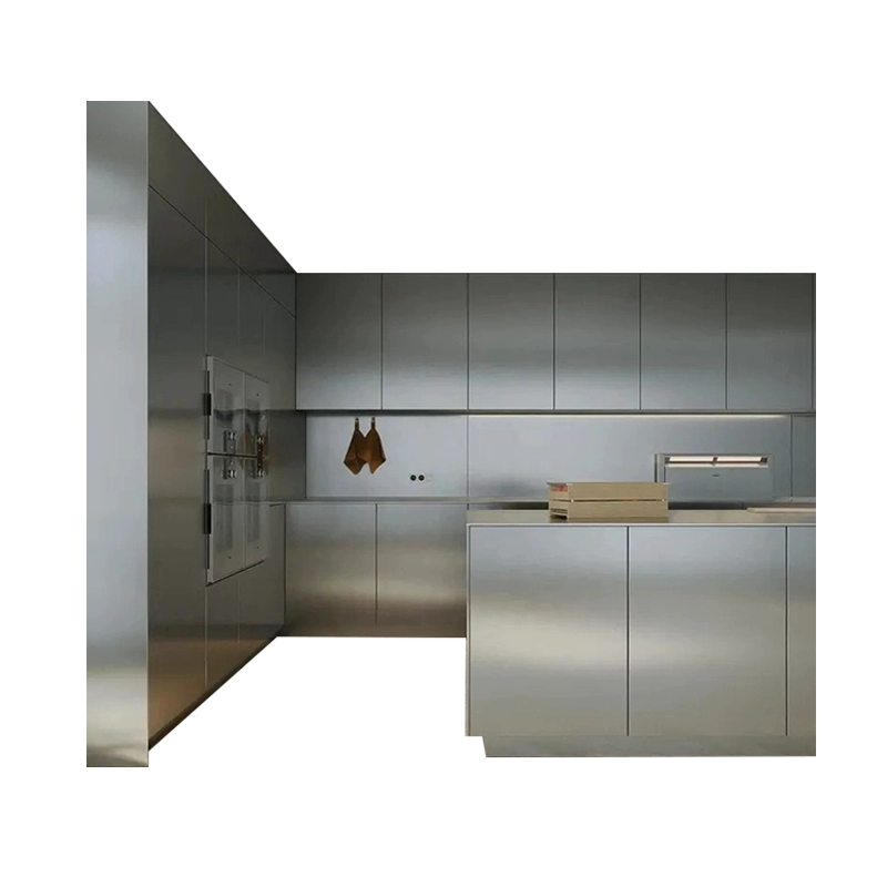 北京整体304全不锈钢橱柜定制开放式厨房台面家用灶台柜厨柜定做,淘宝优惠券,粉丝福利购,淘宝优惠卷