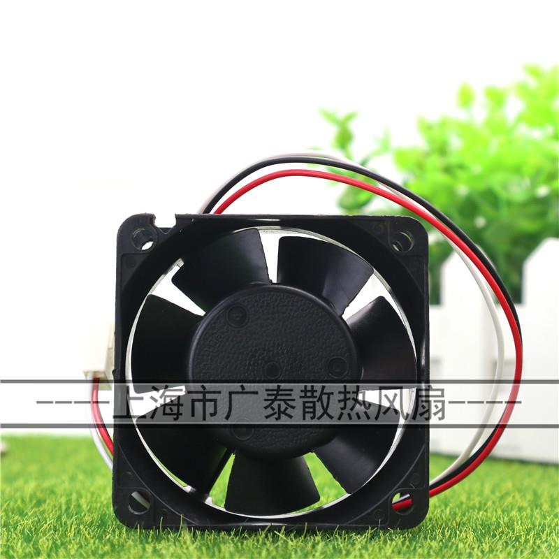 NMB 2410ML-04W-B29/B20 12V 0.16A 6025 6CM 三线双滚珠散热风扇 - 图2