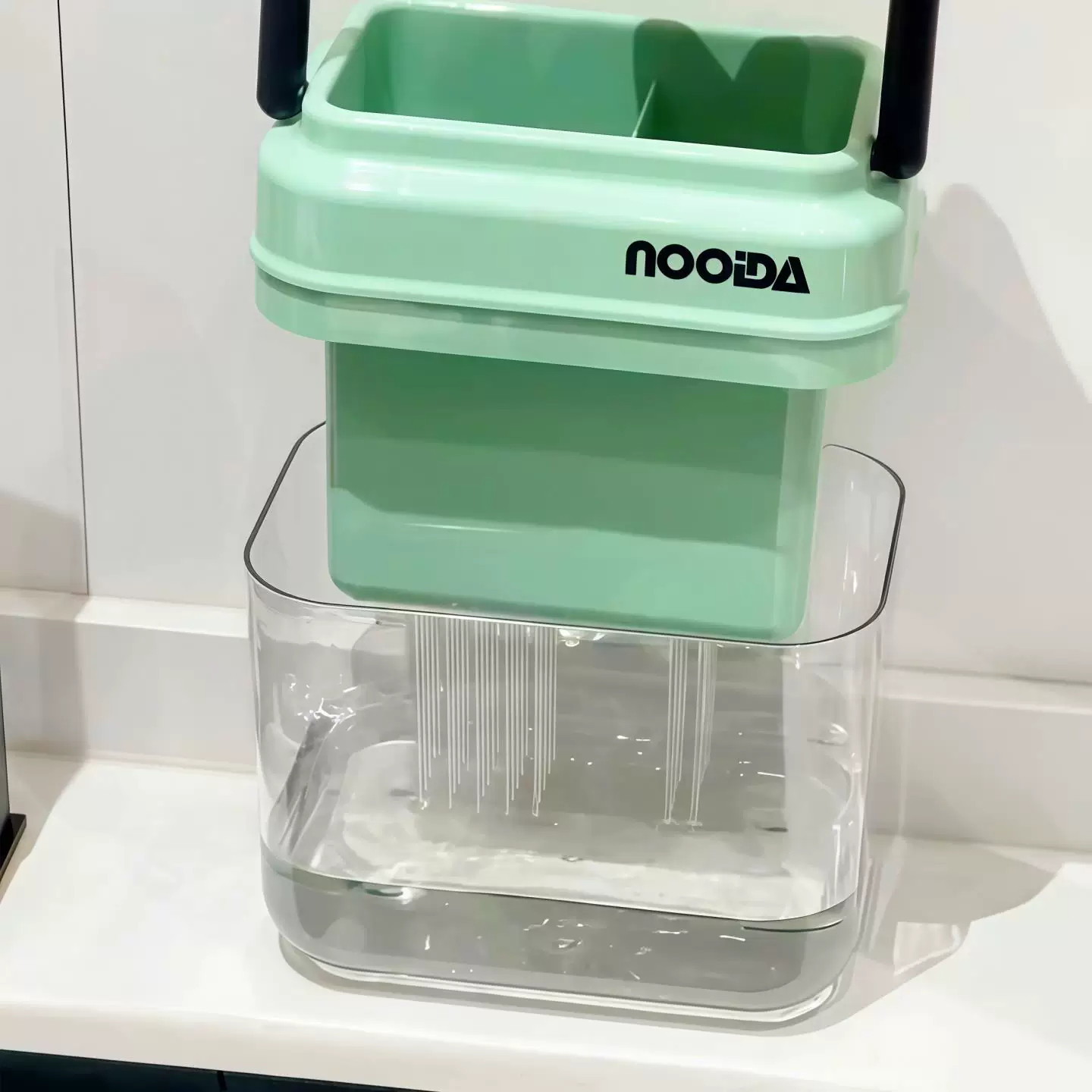 Drain chopstick barrel kitchen countertop chopsticks and spoon storage