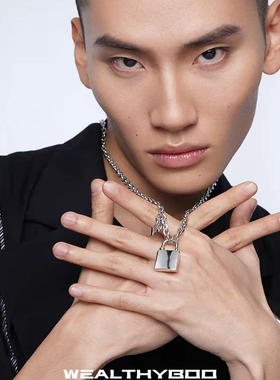 威茨堡简约百搭钥匙项链原创设计