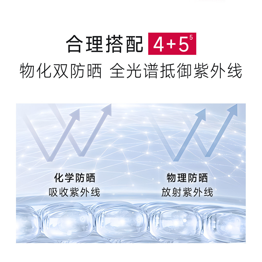 法伯丽小粉伞防晒霜通勤旅行清透修颜高倍防晒乳50ml防晒黑防晒老