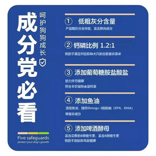 拙极冻干狗粮40斤装大型犬通用型成犬幼犬金毛拉布拉多边牧柴犬 - 图3