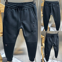 Skyline discount price-autumn winter new tooling casual pants mens pure color upholsday skinny sweatpants sporty pants