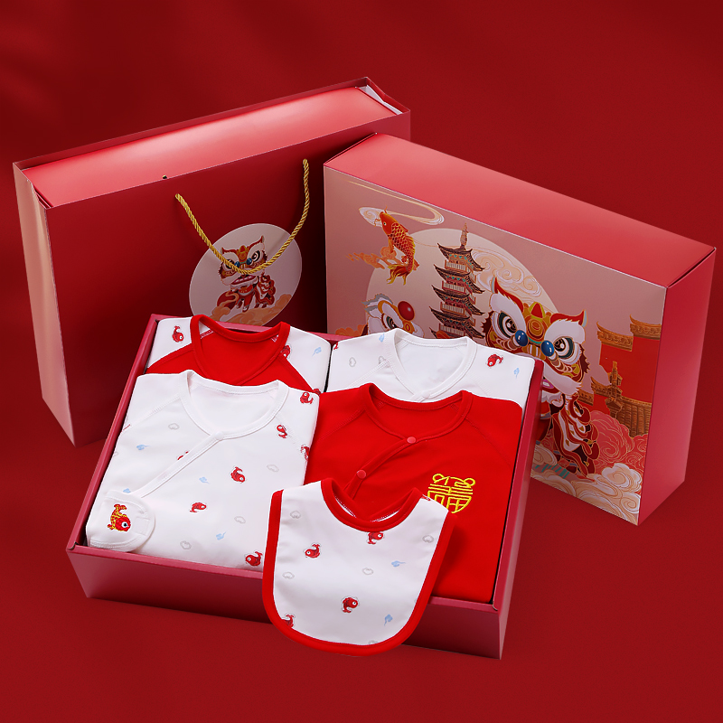 婴儿衣服礼盒套装新生儿见面礼物送礼高档满月初生刚出生宝宝用品