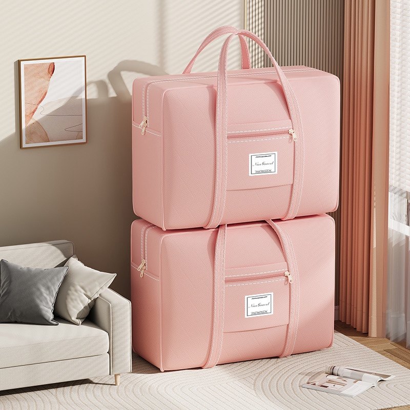 粉色搬家打包袋大容量加厚手提包防尘防潮耐磨学生宿舍衣,淘宝优惠券,粉丝福利购,淘宝优惠卷