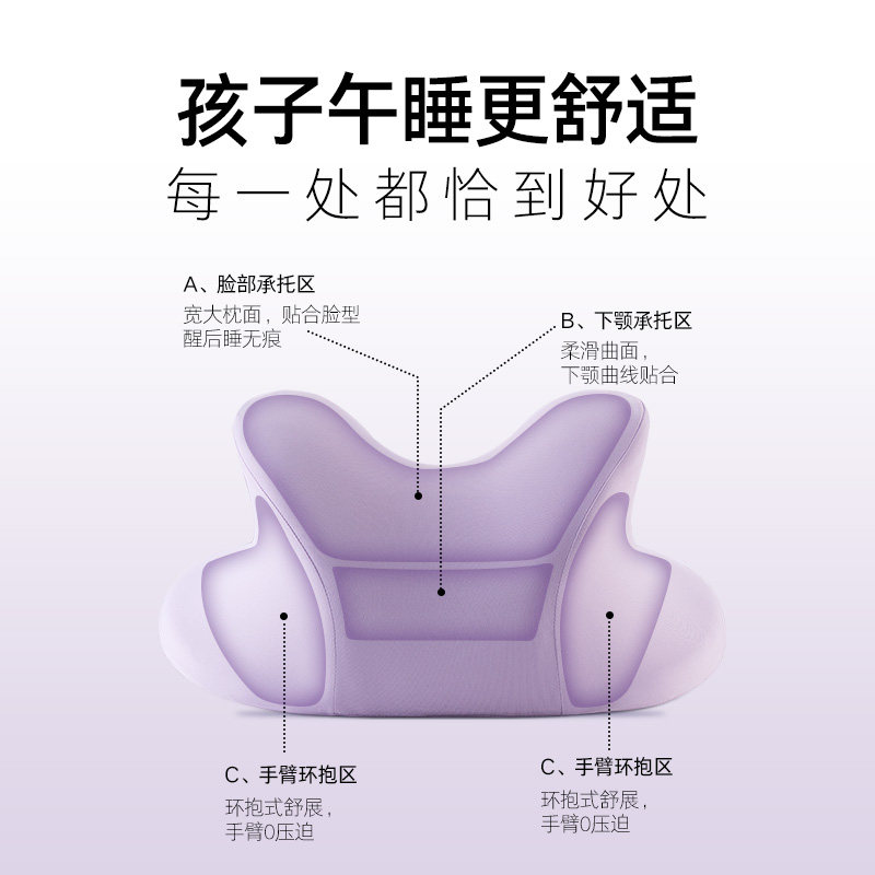 午睡枕趴睡枕小学生专用儿童便携午休枕头教室桌上睡觉神器趴趴枕,淘宝优惠券,粉丝福利购,淘宝优惠卷