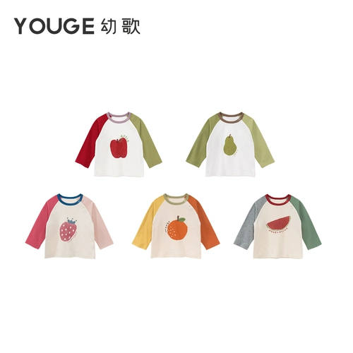 Весенняя приятная телу детская милая мягкая комфортная футболка для отдыха