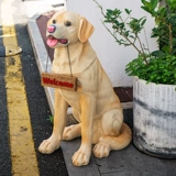 Моделирование дверей сада, собаки, приземляющиеся большие украшения домашняя гостиная, крыльцо творческое украшение животных украшения