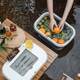 Outdoor camping storage box folding box camping sorting box car trunk storage box internet celebrity picnic basket artifact