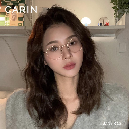 【秀智,白鹿同款】CARIN高级感眼镜架素颜防蓝光JANE可配度数近视 - 图3