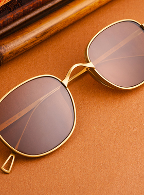箫秒太阳镜方形复古风