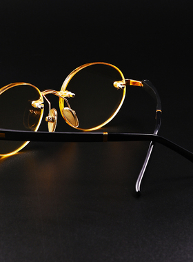 眼镜天然水晶椭圆石头清凉时尚