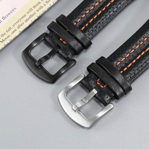 真皮手表带适配精工Sportura系列SNL017P1/029P2/021SP1/SNA595P2 - 图2