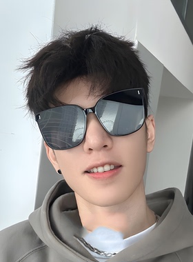 2024款高级感墨镜大框显脸小开车专用男士时尚百搭防紫外线太阳镜