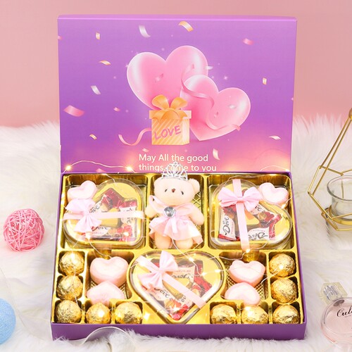 520情人节生日礼物德芙巧克力礼盒装零食送女朋友老婆 - 图0