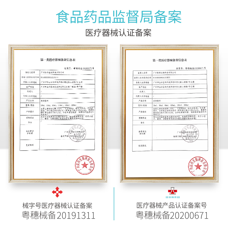 智爵医疗器械专营店01荣晟医用冷敷贴医用喷雾敏感肌补水保湿晒后修护肌肤护理组合1