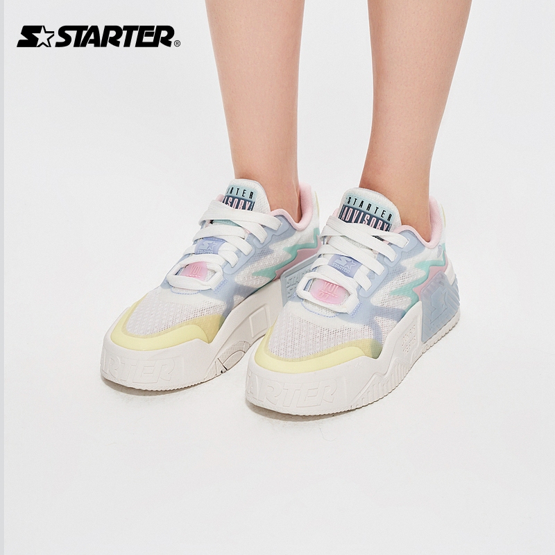 STARTER| VOL音浪90s运动板鞋秋冬情侣面包鞋简约休闲美式复古-图0