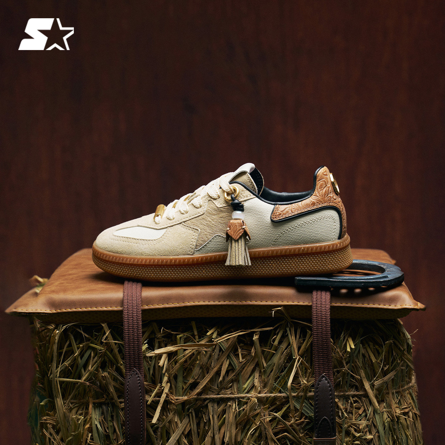 黄景瑜同款珍藏德训鞋STARTER2026春新款马年特别版运动男休闲鞋,淘宝优惠券,粉丝福利购,淘宝优惠卷