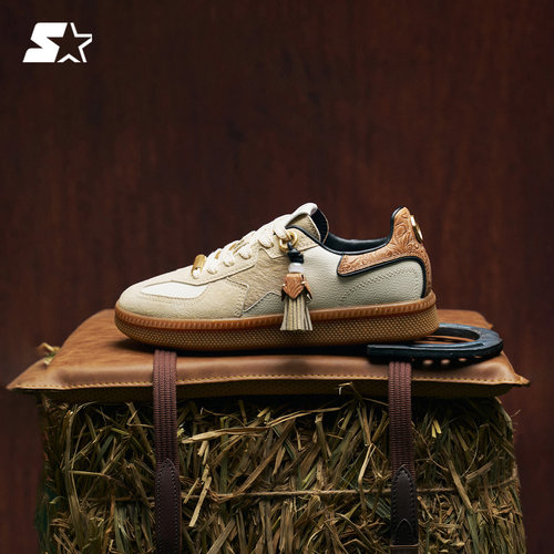 黄景瑜同款珍藏德训鞋STARTER2026春新款马年特别版运动男休闲鞋 - 图1