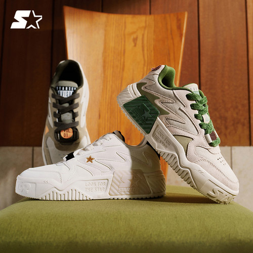 新年礼物STARTER男鞋冬休闲鞋小白鞋厚底鞋鞋子女鞋板鞋运动鞋子 - 图3