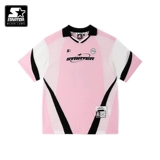 Футбольная форма подходит для мужчин и женщин, спортивная футболка для отдыха, городской стиль, свободный крой, в американском стиле, короткий рукав