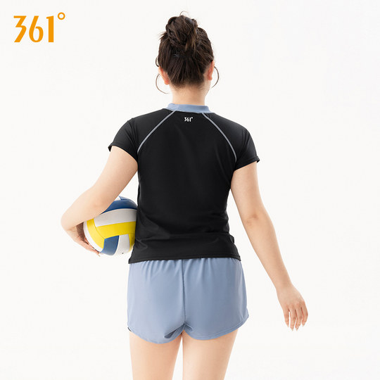 361 degree women's split flat angle large size conservative swimsuit