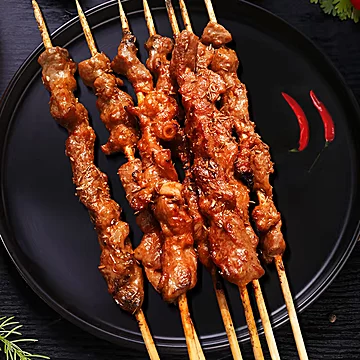 艾克拜尔牛肉串15g*50串生鲜牛肉串[22元优惠券]-寻折猪