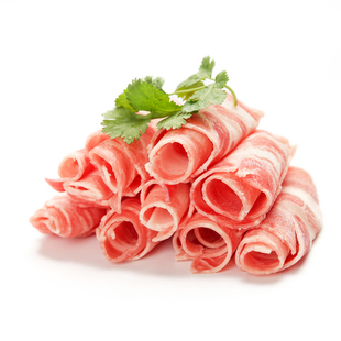 艾克拜尔原切雪花羊肉片4斤1000g*2袋