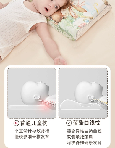 Детская подушка для младенца для школьников, 1-3-6 лет, 6 мес., с защитой шеи